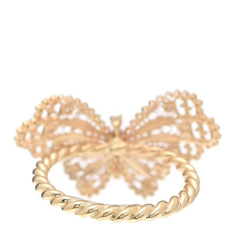 gucci butterfly ring|gucci ring women.